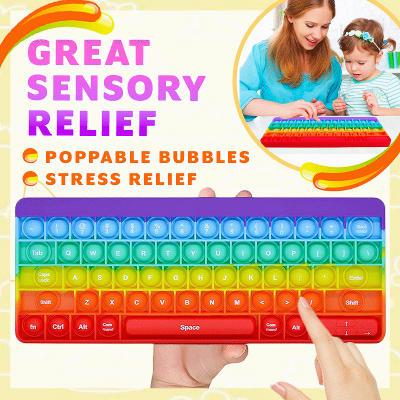 Pop-It Pioneer Keyboard & Calculator