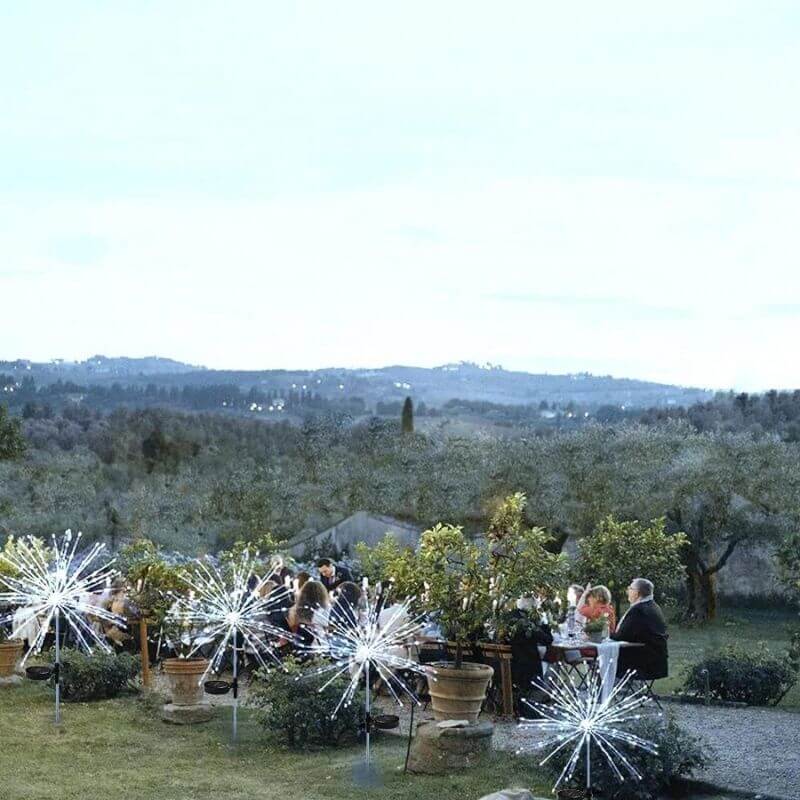 Waterproof Solar Garden Fireworks Lights