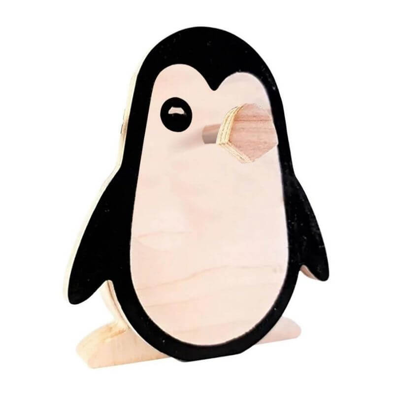 Handmade Glasses Stand Penguin