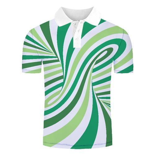 Golf Paradise Cooltech Optical Illusion (Mint Twister)