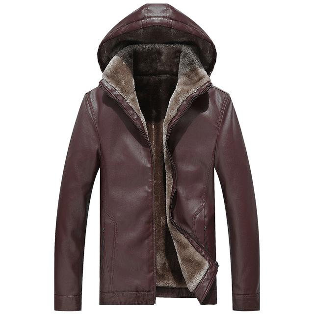 Premium Creed Thermal Leather Jacket