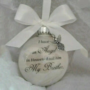 [Special Offer] Christmas Ornaments Feather Ball - Angel In Heaven Memorial Ornament