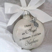 [Special Offer] Christmas Ornaments Feather Ball - Angel In Heaven Memorial Ornament