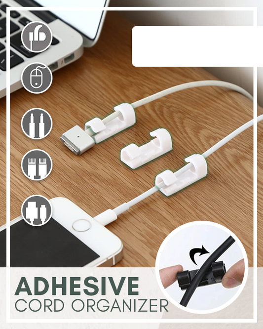 Self-Adhesive Cord Organizer