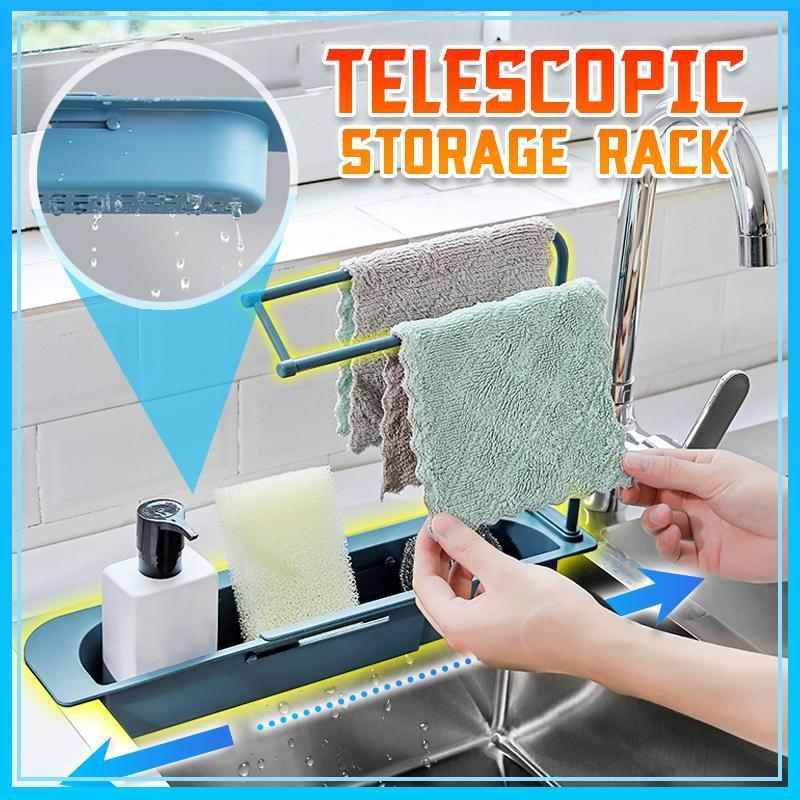 Telescopic Sink Storage Rack