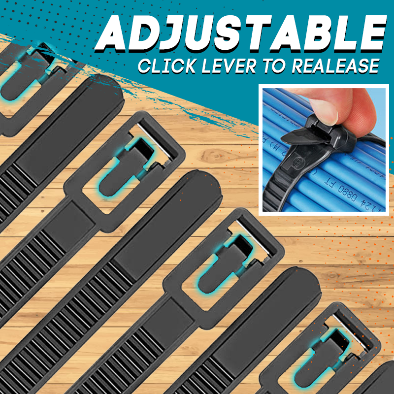 Releasable Nylon Cable Ties