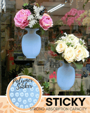 Stick-on Silicone Vase