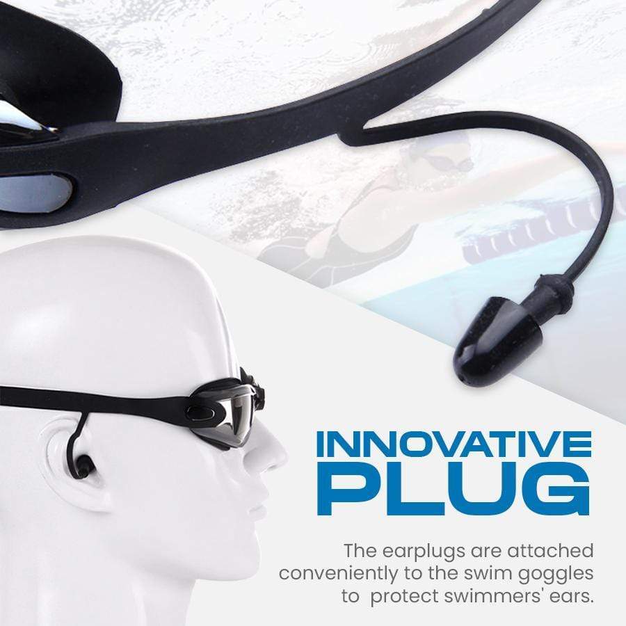 Pro-HD Swim Goggles with Ear Plugs