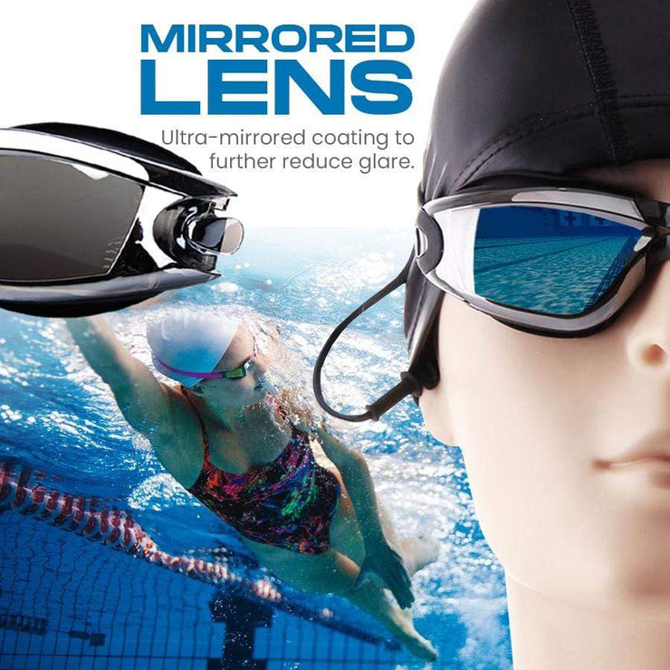 Pro-HD Swim Goggles - with Ear Plugs