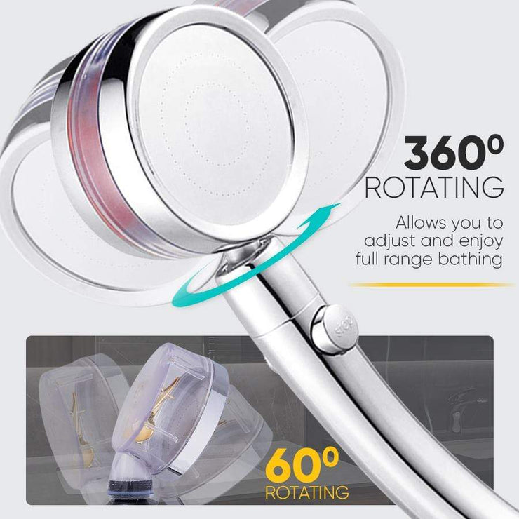 Tower™ 360° Power Shower Head