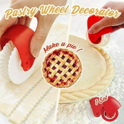 Pastry Lattice Roller Cutter & Pie Crust Wheel Set