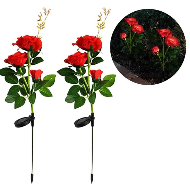 Solar Flower Stake Lights