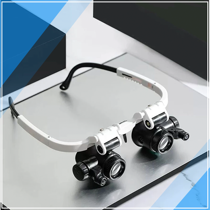 LED Glasses Magnifier