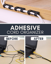 Self-Adhesive Cord Organizer