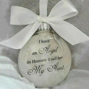 [Special Offer] Christmas Ornaments Feather Ball - Angel In Heaven Memorial Ornament