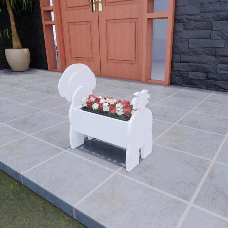 Bichon Frise Planter AP012