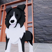 Border Collie Planter AP038