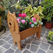 Yellow Chow Chow Planter AP018