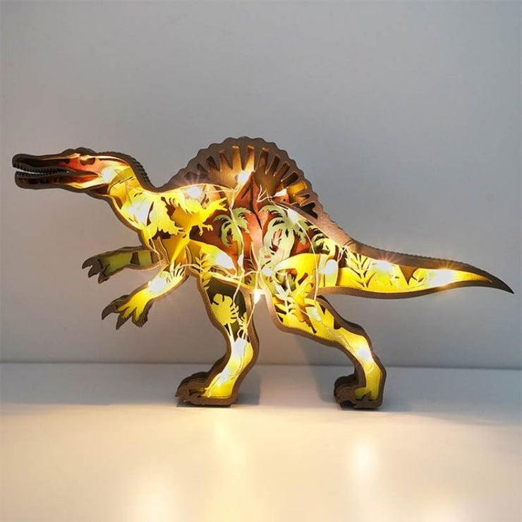 Dinosaur Carving Handcraft Gift