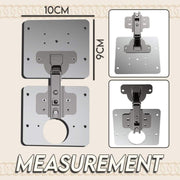 Door Hinge Repair Plate