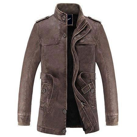 Premium Frontier Leather Jacket