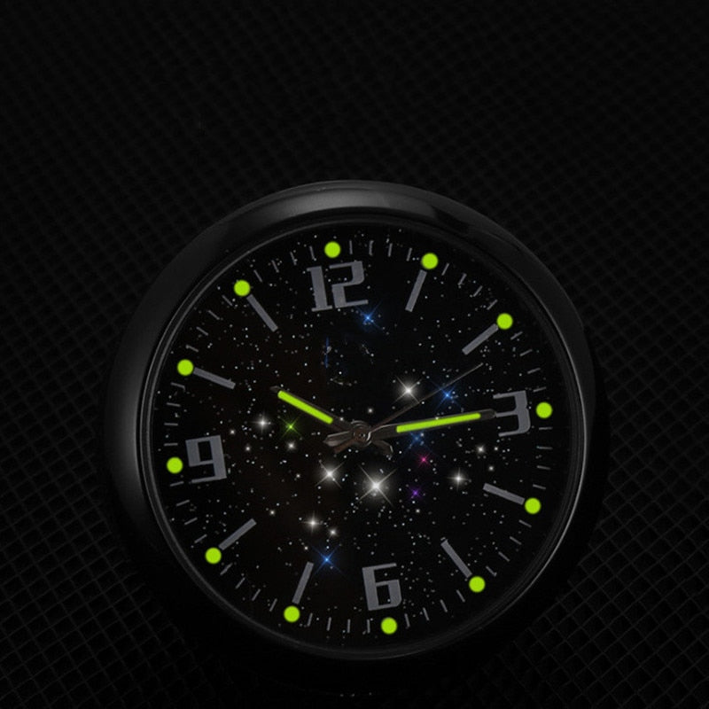 Glow-In-The-Dark Car Clock