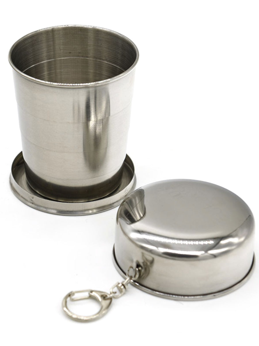 Stainless Steel Portable Folding Cup