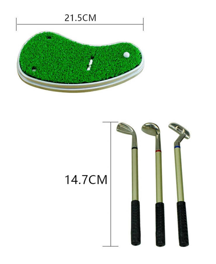 Golf Paradise Miniature Golf Bag Pen Holder (Green Bag)