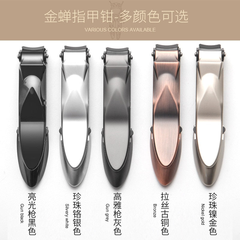 No Mess Stainless Steel Nail Clippers