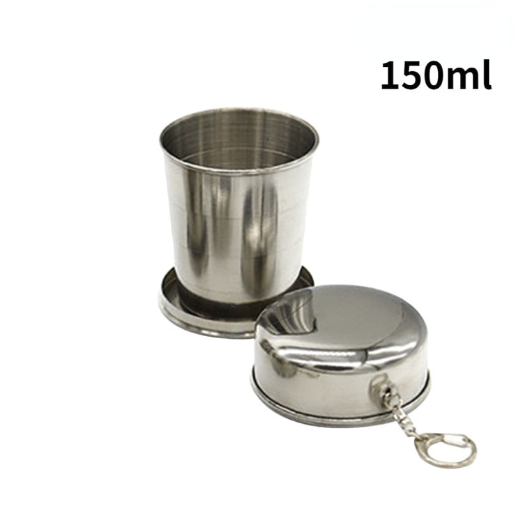 Stainless Steel Portable Folding Cup