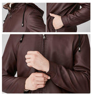 Premium Creed Thermal Leather Jacket