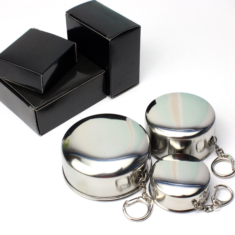 Stainless Steel Portable Folding Cup