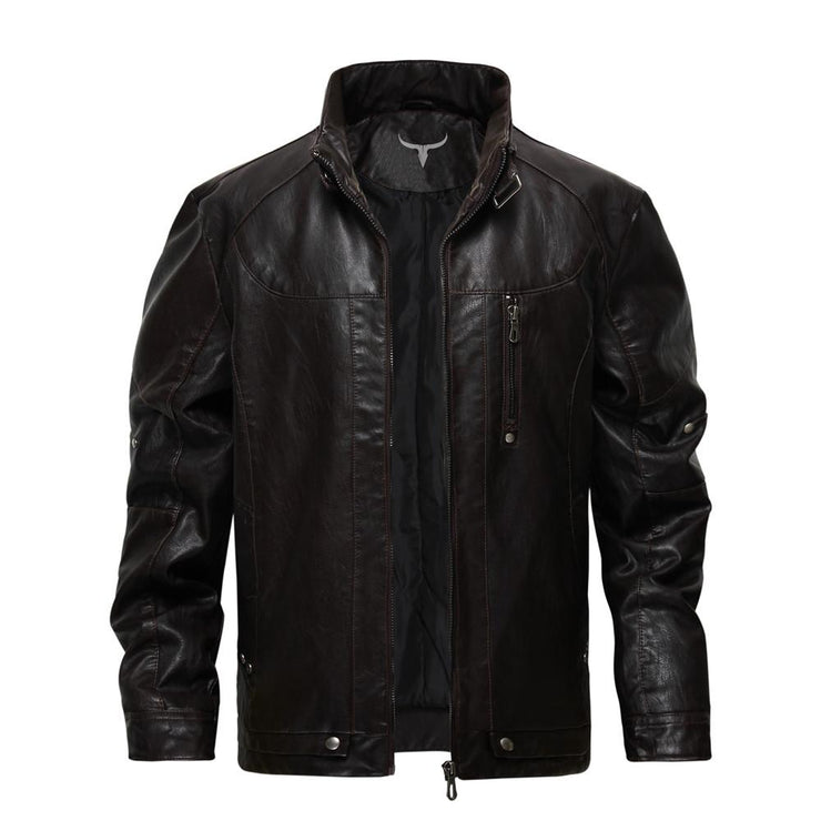 Premium Crusader Leather Jacket