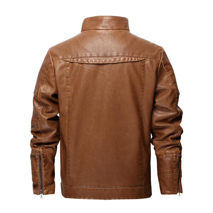 Premium Contraband Leather Jacket