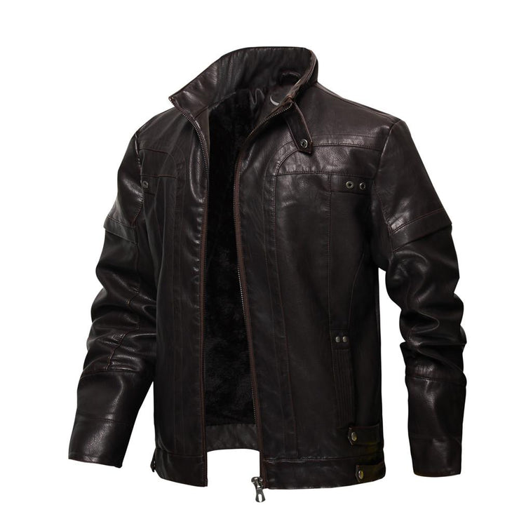 Premium Contraband Leather Jacket