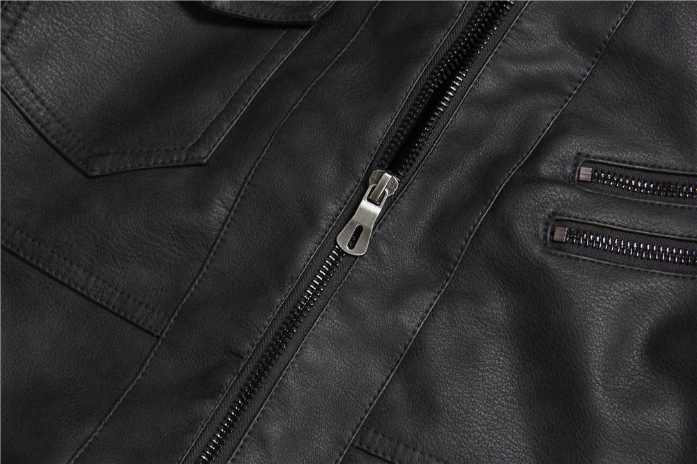 Premium Hooded Vindictation Leather Jacket