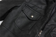 Premium Hooded Vindictation Leather Jacket