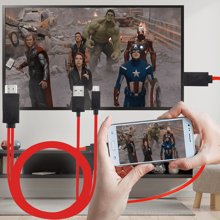 Mobile to TV HDMI Adapter