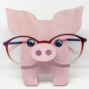 Handmade Glasses Stand Piggy