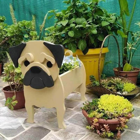 Pug Planter AP008