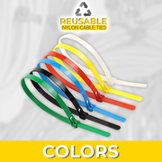 Quickclick™ Reusable Cable Ties (100 PCS)