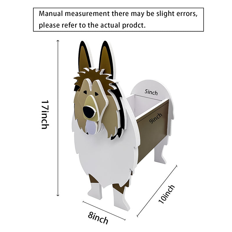 Rough Collie Planter AP097