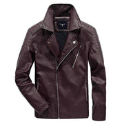 Premium Polk Leather Jacket