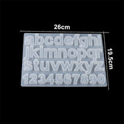 Alphabet Resin Mold