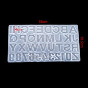 Alphabet Resin Mold