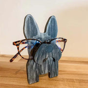 Handmade Glasses Stand Lovely Schnauzer