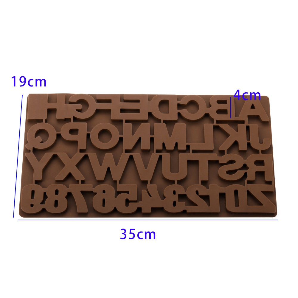 Alphabet Resin Mold