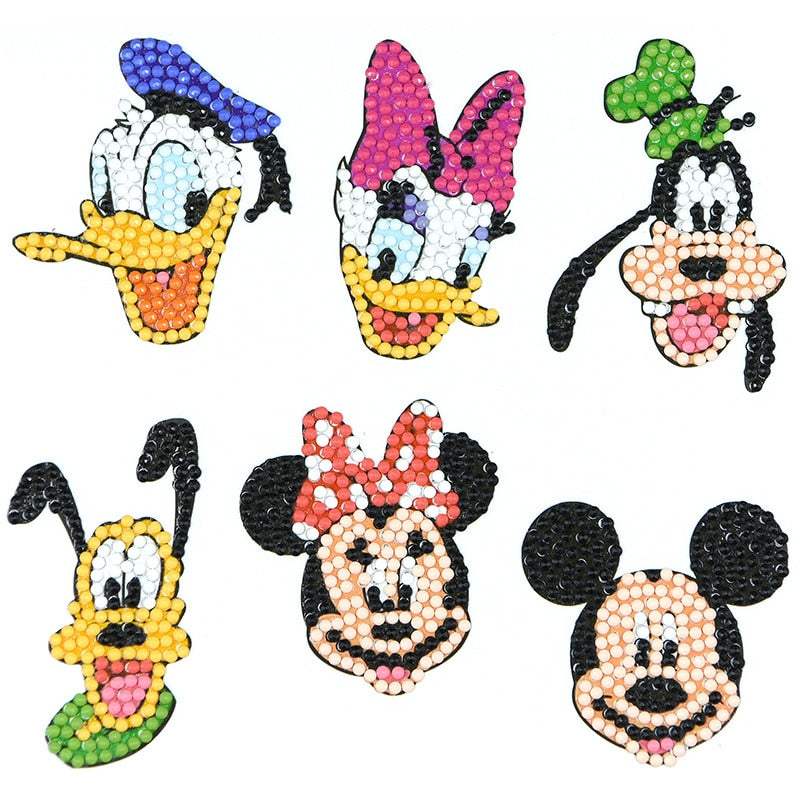 6-12pcs Diamond Painting Stickers