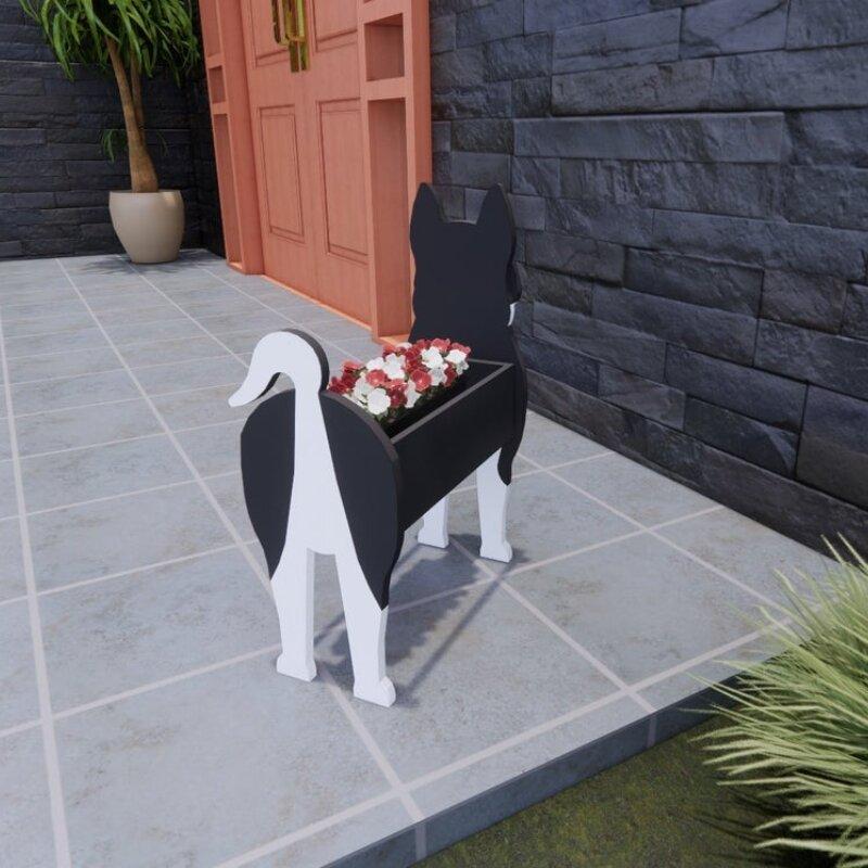 Siberian Husky Planter AP027