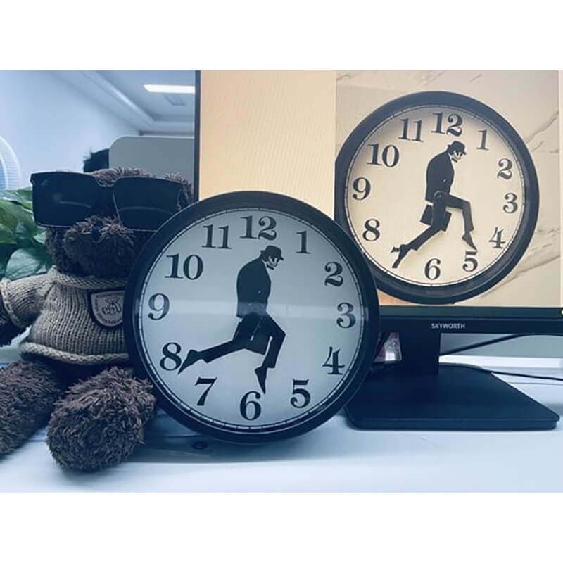 Silly Walk Wall Clock